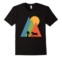 Bigfoot Unicorn Mountain and Sun T Shirt Hidden Creatures