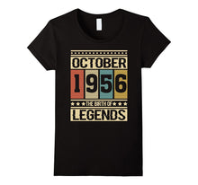 October 1956 the Birth of Legends , 61 Years Old T-Shirt