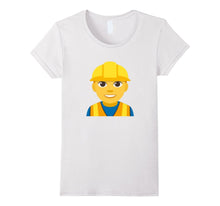 Emoji T-Shirt Construction Worker Emoticon Tradesperson