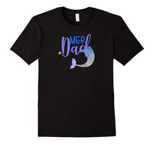 Merdad Shirt Men Mer Dad Mermaid Tee Shirts