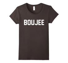 Boujee T-Shirt - Block Letters in White