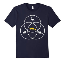 Platypus Venn Diagram Shirt Duck Snake Beaver Platypus Gift