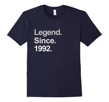 Legend Since 1992 Shirt - 25th Birthday Gifts TShirt
