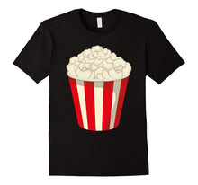 Funny Popcorn Halloween Snack T-Shirt Last Minute Costume