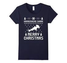 Hammerhead Shark Christmas T-Shirt, Ugly Christmas Sweater
