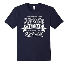 Mens World's Most Awesome Stepdad T-Shirt