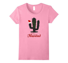 Feliz Navidad Cactus Tee Christmas Pajamas T-Shirt