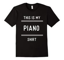 Funny, My Piano T Shirts Gifts for Players Play Piano.