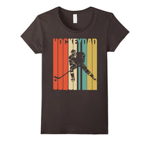 Classic Vintage Retro Hockey Dad Funny Tshirt for Men
