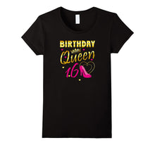 16 Years Old Girl Birthday Made in 2001 Gift T Shirt Crown