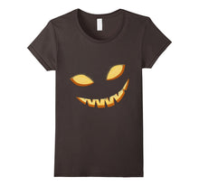 Pumpkin Scary Face Halloween Costume Tshirt