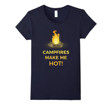 Campfire Makes Me Hot Firewood T-Shirt