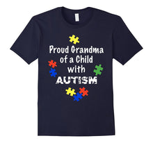 Autism Awareness T-Shirt - Proud Grandma
