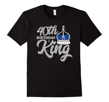 40th Birthday King T Shirt Celebration Party Forty