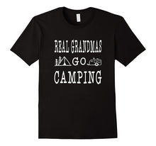 Real Grandma Go Camping T-Shirt Grandma Women Gift Idea
