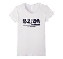 Costume Now Loading T-Shirt Funny Humor Halloween Top Tee