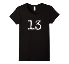 Number 13 T-Shirt for Kids & Adults