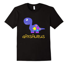 "Gaysaurus" Funny Gay Dinosaur LGBT Pride Support Pun Shirt