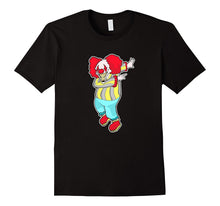 Dabbing Clown Funny Halloween All Hallows Eve Tshirt Tee