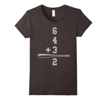 6 4 3 2 BASEBALL Shirt Funny Baseball Math Tshirt Clothing