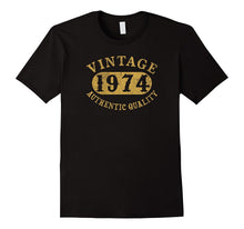43 Years Old 43rd B-Day Birthday Gift Vintage 1974 T-Shirt
