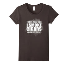 That's What I Do I Smoke Cigars and I Know Things T-Shirt