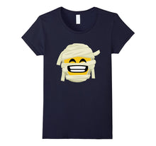 Mummy Emoji T-Shirt Big Smile Halloween Costume Gift