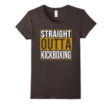 Straight Outta Kickboxing T-Shirt - Funny Kickboxing TShirts