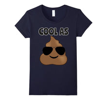 Funny Poop Emoji Shirt for Men Boys Cool as Poop Gift