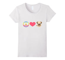 Peace Love Dog T-Shirt Animal Lover Rescue Mom Dad