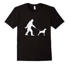 Bigfoot Fun Weimaraner Shirt Funny Cute Sasquatch Dog Gift