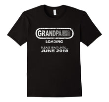 Mens Grandpa to Be June 2018 T Shirt New Grandpa Gift Loading
