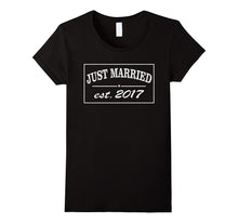 Just Married Mr and Mrs Est 2017 T-Shirt