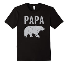 Mens Vintage Effect Papa Bear T-Shirt