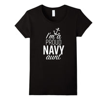 I'm a Proud Navy Aunt T-Shirt Anchor