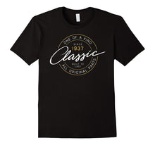 80th Birthday T-Shirt 1937 Classic Vintage Car Motorcycle T