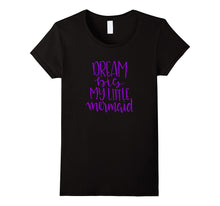Dream Big My Mermaid Shirt Little Kids Daughter Girls Purple