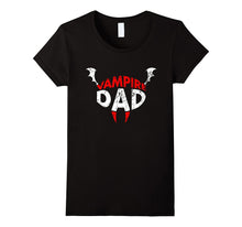 Mens Funny Vampire Dad Halloween Party Costume T Shirt