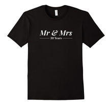 30th Wedding Anniversary Tshirt Cute Couples Men Womens Gift