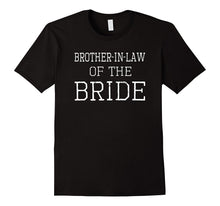 Mens Brother-In-Law of the Bride - Coordinating Wedding Party Tee
