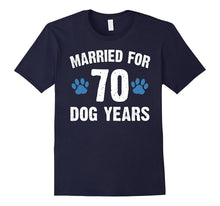 Married for 70 Dog Years 10th Wedding Anniversary T-Shirts