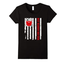 Best Bearded Dad Ever American Flag T-Shirt