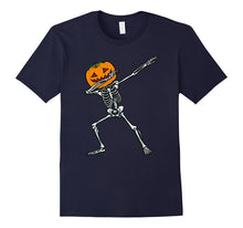 Dabbing Skeleton T-Shirt Pumpkin Dab Hip Hop Skull Shirts