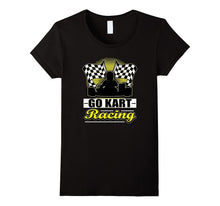 Go Kart Racing Funny Yellow Silhouette T-Shirt