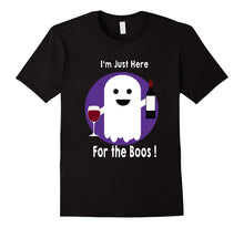 Here for the Boos Funny Ghost Halloween T-Shirt