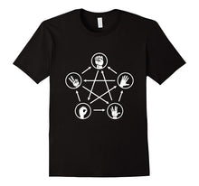 Rock Paper Scissors Lizard Spock T-Shirt, Funny T-Shirt Gift