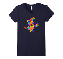 Halloween Autism Witch T-Shirt for Autism Awareness