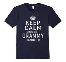 Keep Calm and Let Grammy Handle It Grandma Gift T-Shirt Lady