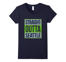 Straight Outta Seattle Football Shirt
