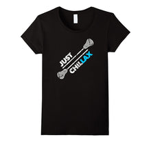 Just ChillLAX Lacrosse T-Shirt | Blue